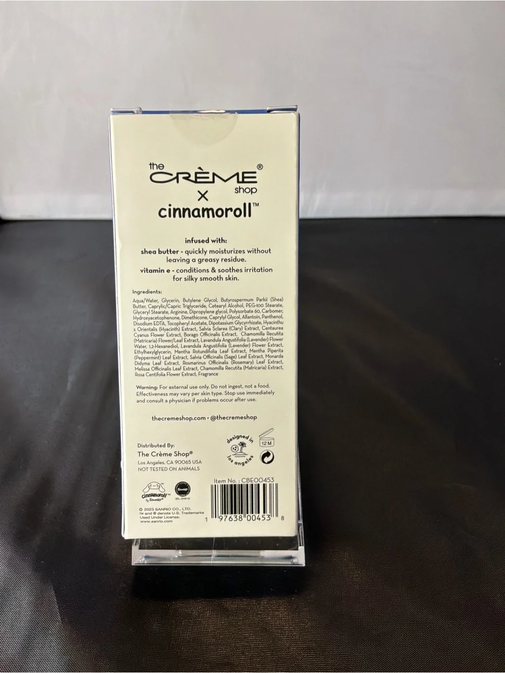 The Creme Shop lightweight design vanilla